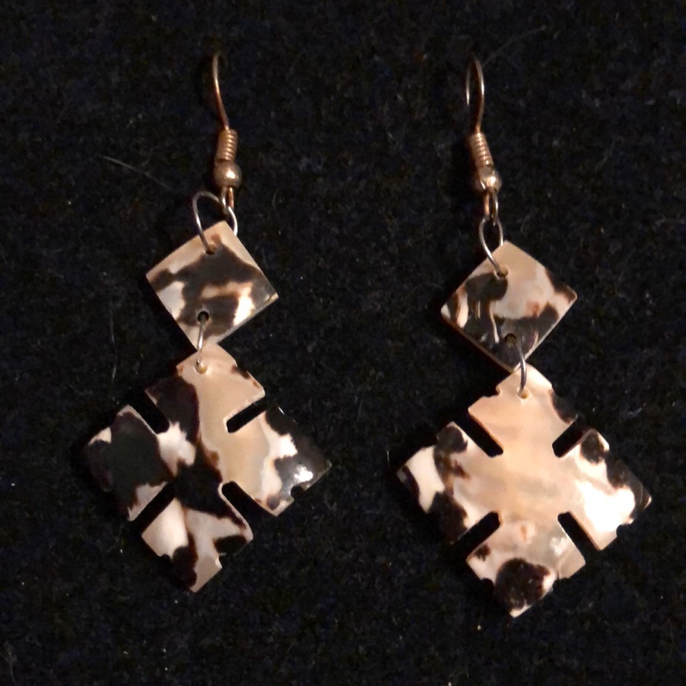 New beautiful natural earrings - Picture 2 of 3